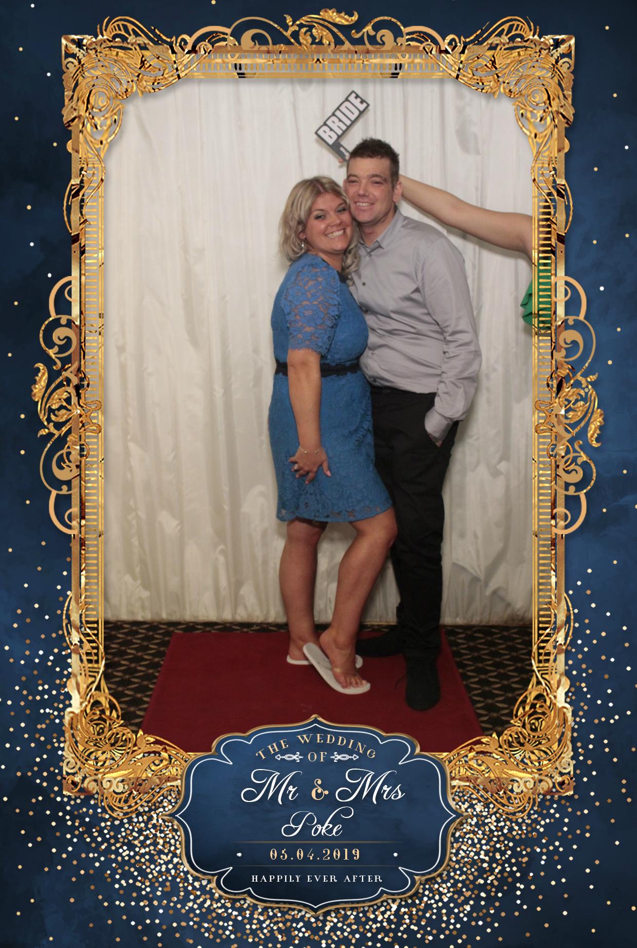 Mr & Mrs Poke | View more photos from the event at gallery.myphotoboothexperience.co.uk/u/MyPhotoBoothExperienceLtd/Mr-Mrs-Poke